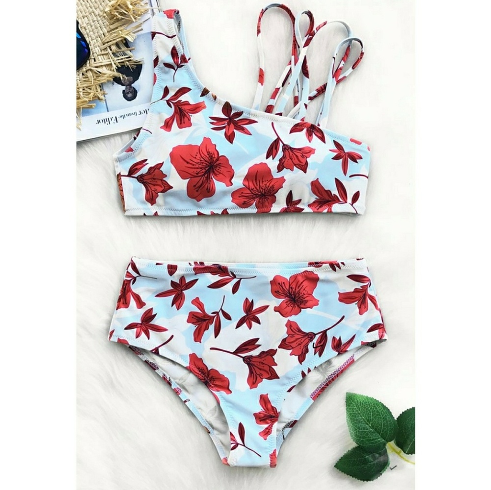 NWT Cupshe Floral Bikini Set